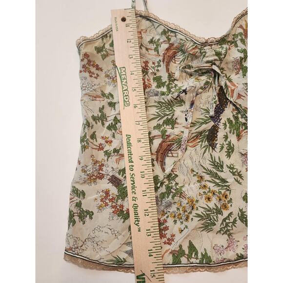 Lucky Brand 100% Silk Tank, Adjustable Straps, Y2K, Medium - Picture 6 of 9